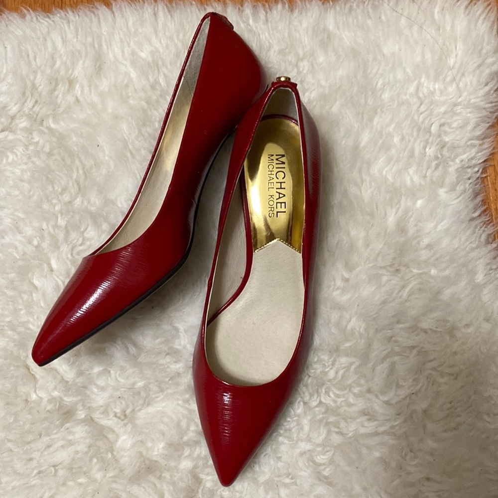 New Michael Kora leather heels